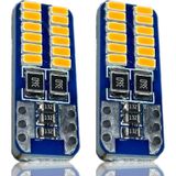 T10 Dipsiz W5w Canbus 24 Ledli Turuncu Park Plaka Ampulü (5 ADET)
