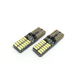 T10 Led Ampul 24 Ledli Canbuslı Park Ampulü Beyaz 2'Li