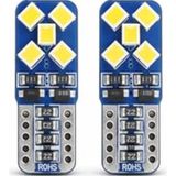 T10 Led Ampul Beyaz 12v Canbus Hatasız Ultra Parlak 450 Lümen Park Plaka İç Aydınlatma Tavan Bagaj Torpido W5w 2 Adet
