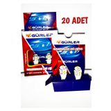 T10 Led Ampul Park Led Plaka Led Tavan Led Dipsiz Led İsik Beyaz Renk 12V 5 Smd 20 Adet