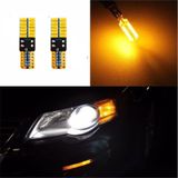 T10 Led Dipsiz W5w Canbus 24 Ledli Turuncu Park Plaka Ampul 2 Ade 2 Adet Turuncu