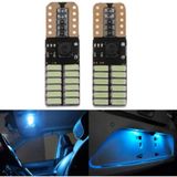 T10 LED Ice Blue 12V Park LED Plaka Tavan LED Ampul 24 LED - Kırık Beyaz