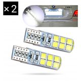 T10 Park Ledi Silikonlu 12V T10 Park Plaka Tavan Led Ampulu 2 Adet Beyaz 8000K