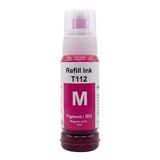 T112M **Kutusuz** Kırmızı Şişeli Mürekkep (70 ml )