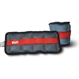 T195 Ayak Bilek Ağırlığı 2, 5 kg x 2 Unisex, Gümüş, Tek Beden - Çok Renkli