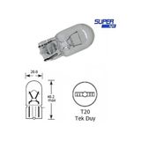 T20 Dipsiz Turuncu Park Ampulü Çift Duy WY21 12V 21W 1 Adet - Altın