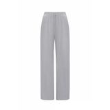 T25y-7007 Mıssdalıda Bol Paça Saten Cupro Pantolon