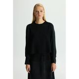 T26y-6034 Mıssdalıda Balon Cuprı Kollu Triko Tunik