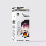 T5 Ampul T5 Küçük Dipsiz Ampul 12V 1,2W (10 Adet) - Wolfram 26112