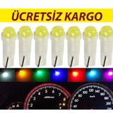 T5 Led Oto Kilometre Kadran Ambians Aydınlatma Ampulü 10-Beyaz