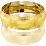 T51 Tuğrul Altın 25 Gr(Gram) 25 mm 22 Ayar Işçiliksiz Bilezik TCNC030 - 4,4