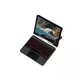 T5206d İpad 10.2 (7.Nesil) Uyumlu Kılıf İnter Ledli Klavyeli Tablet Kılıfı - Siyah