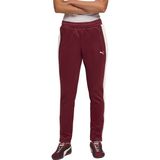 T7 Always On Slim Track Kadın Bordo Günlük Stil Eşofman Altı 62979896 - XS