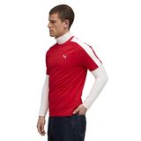 T7 Erkek Kırmızı Günlük Stil T-Shirt 62959211