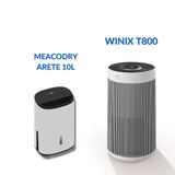 T800 Hava Temizleme Cihazı ve MeacoDry Arete® One 10L Nem Alma ve Hava Temizleme Cihazı