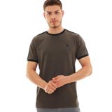T8584 DEWBERRY ERKEK T-SHIRT-HAKİ