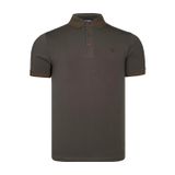 T8586 DEWBERRY ERKEK POLO YAKA T-SHIRT-DÜZ HAKİ