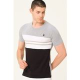 T8593 Dewberry Erkek T-shırt-gri