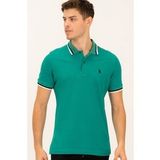 T8594 DEWBERRY ERKEK T-SHIRT-AÇIK YEŞİL