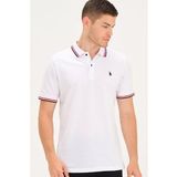 T8594 DEWBERRY ERKEK T-SHIRT-BEYAZ