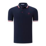 T8594 DEWBERRY ERKEK T-SHIRT-DÜZ LACİVERT