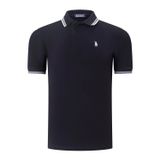 T8594 DEWBERRY ERKEK T-SHIRT-DÜZ SİYAH