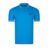 T8594 DEWBERRY ERKEK T-SHIRT-KOYU MAVİ