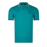 T8594 DEWBERRY ERKEK T-SHIRT-YEŞİL