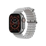 T900 Ultra 49Mm Ios Android Uyumlu Akıllı Saat Bt Arama Cevaplama Özellikli 2,09İnç Tam Ekran Gümüş