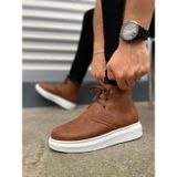 Taba (Beyaz Taban) Bağcıklı Erkek Sneaker Bot
