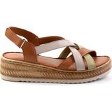 Taba Çok Renkli Leather Kadın Sandalet K05552000803