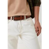 Taba Erkek Hakiki Deri Floater Desenli Tokalı 4 Cm Kemer NCS JEANS 1 TABA 110