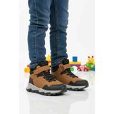 Taba Gri Cırtlı Erkek Çocuk Outdoor Bot