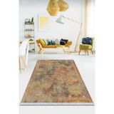 Taba Modern Dokuma Pamuk Tabanlı Kaymaz Kilim Klm065