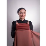 Taba Pratik Hazır Geçmeli Şal Şifon Boru Boneli 3001_33