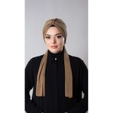 Taba Pratik Hazır Geçmeli Tesettür Bone Sandy Kumaş Atkılı 2204_33