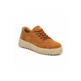 Taba Süet Erkek Ayakkabı - Premium İtalyan Tarzı Rahat Smart Casual Günlük Sneaker KB X516