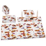 Tabac 6850-344 Multicolor Suni Deri Sümen Takımı Kelebek