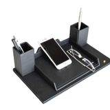 Tabac DERİ MASA ÜSTÜ TELEFON VE GÖZLÜK TUTUCU - 262 (SİYAH - 111)