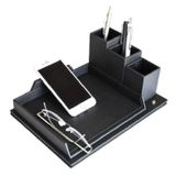 Tabac DERİ MASA ÜSTÜ TELEFON VE GÖZLÜK TUTUCU - 263 (SİYAH - 111)