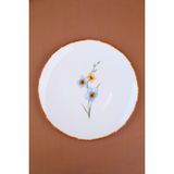 Tabak Evi Porselen Azelya Düz Tabak 19,50CM Aly1 Tekli - 19,5 cm