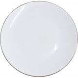 Tabak Evi Porselen Chic Altın Yaldızlı Pasta Tabağı 20,50CM Tekli - 20 cm
