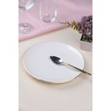 Tabak Evi Porselen Natura Altın Yaldız Pasta Tabağı 20,50CM Tekli