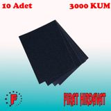 Tabaka Zımpara 3000 Kum 10 Adet