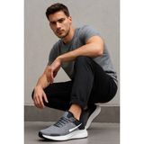 Taban Kalın Gri Spor Ayakkabı Erkek Spor Ayakkabı Sneaker Ayakkabı Bez Spor Kadın Spor - 39