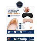 #Tabanlık Konforlu Ortopedik Koruyucu Destek 5 Mm Topuk Vurma Önleyici Ayakkabı Daraltma Pedi 2'Li