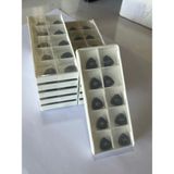 Tabaş 10 Adet mm Ib 17.8 x 6.5 Cnc Karbür Freze Uçları Frezeleme Başlık Elması