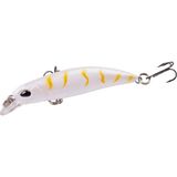 Tabaş Mini Minnow Balıkçılık Cazibesi 4g/6.8 cm Yüzen/batan Sert 1 Adet Az Dalarlı Suni Maket Balık Yem Wobbler Crankbait 3D Gözler Yapay Yem Alabalık Pike Sazan Balıkçılığı 10 Farklı Renk - A10