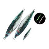 Tabaş Obsessıon J81 3D Baskı Lazer S Şekli 400G/16CM Yapay Kumandalı Olta Atıcı Tekne Balık Yalancı Yem Cazibesi Sert Metal Deniz Balıkçılık Cazibesi Pesca - JIG81-3D Print