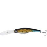 Tabaş Uzun Dudak 3D Solungaç Yağ Göbek Gerçekçi Tasarım Zoka Yapay Balık 13CM 10.6g Derin Jerkbait Wobbler Yüzme Yapay Pesca Yem 1 Adet - COLOR-8
